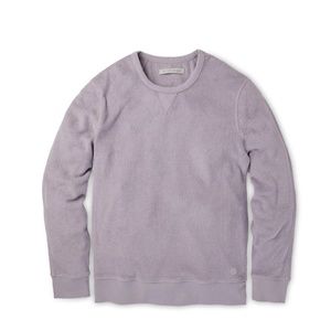 Outerknown Men's Hightide Crew terry-cloth Sweater, Size Large, (never worn!)